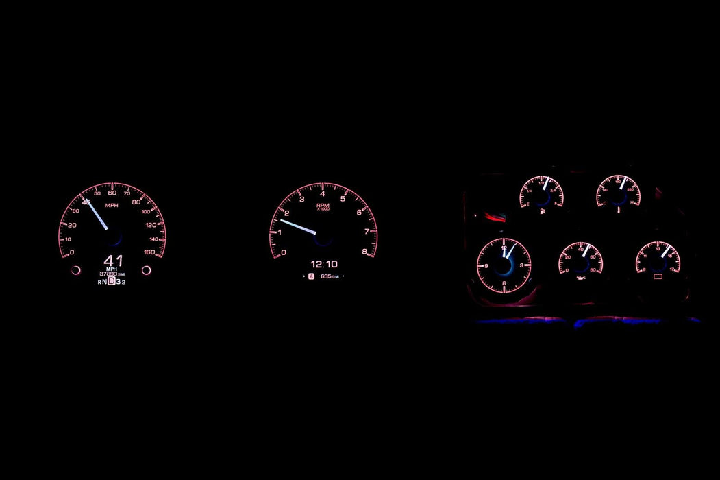Dakota Digital Dakota Digital HDX Direct-Fit Analog Gauge Systems HDX-68C-VET-S Autofit