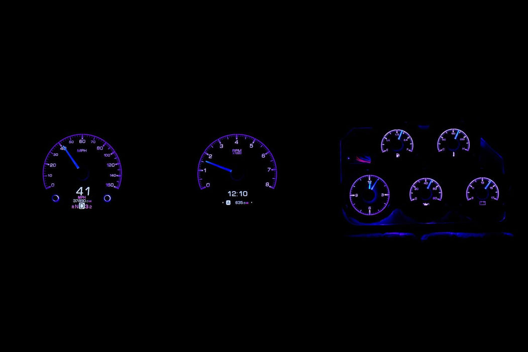 Dakota Digital Dakota Digital HDX Direct-Fit Analog Gauge Systems HDX-68C-VET-S Autofit