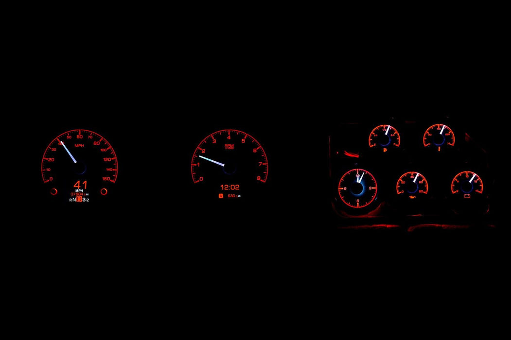 Dakota Digital Dakota Digital HDX Direct-Fit Analog Gauge Systems HDX-68C-VET-S Autofit