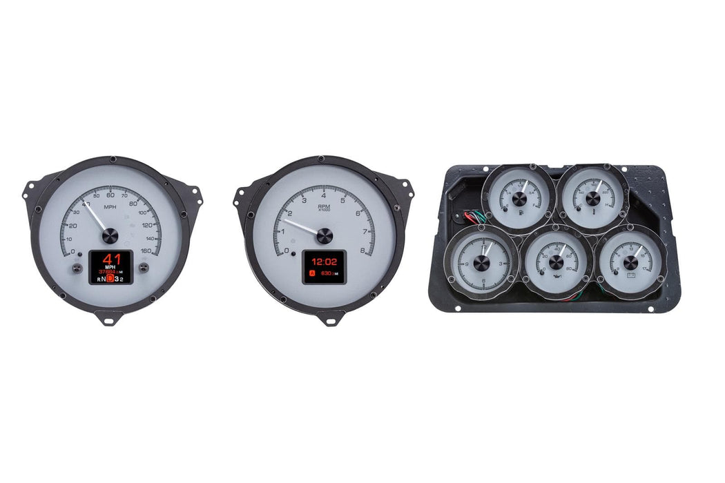 Dakota Digital Dakota Digital HDX Direct-Fit Analog Gauge Systems HDX-68C-VET-S Autofit