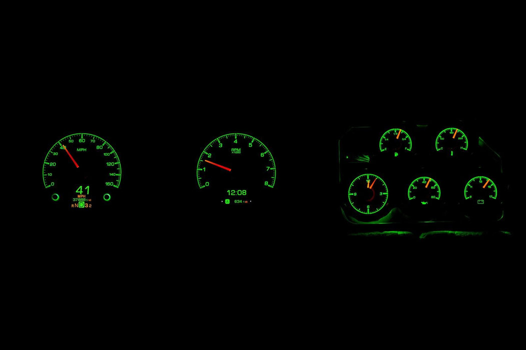 Dakota Digital Dakota Digital HDX Direct-Fit Analog Gauge Systems HDX-68C-VET-S Autofit