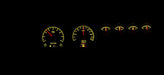 Dakota Digital Dakota Digital HDX Direct-Fit Analog Gauge Systems HDX-68D-CHG-S Autofit