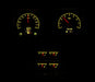 Dakota Digital Dakota Digital HDX Direct-Fit Analog Gauge Systems HDX-69C-CAC-K Autofit