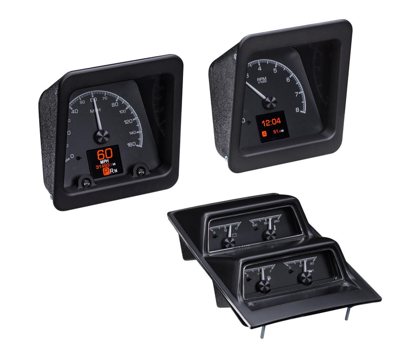 Dakota Digital Dakota Digital HDX Direct-Fit Analog Gauge Systems HDX-69C-CAC-K Autofit