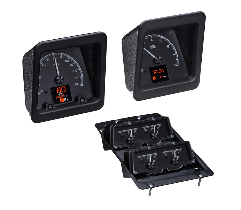 Dakota Digital Dakota Digital HDX Direct-Fit Analog Gauge Systems HDX-69C-CAC-K Autofit