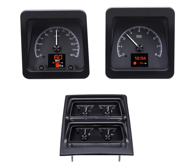 Dakota Digital Dakota Digital HDX Direct-Fit Analog Gauge Systems HDX-69C-CAC-K Autofit