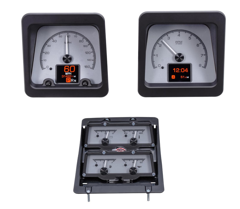 Dakota Digital Dakota Digital HDX Direct-Fit Analog Gauge Systems HDX-69C-CAC-S Autofit