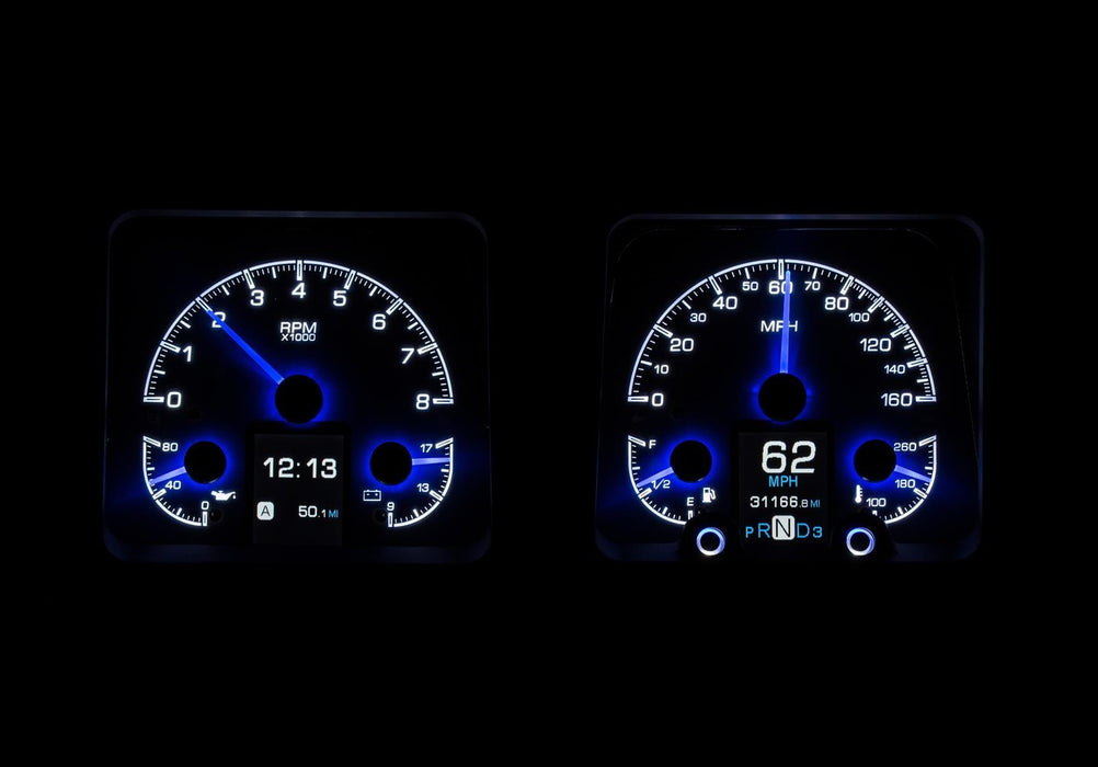 Dakota Digital Dakota Digital HDX Direct-Fit Analog Gauge Systems HDX-69C-CAM-K Autofit