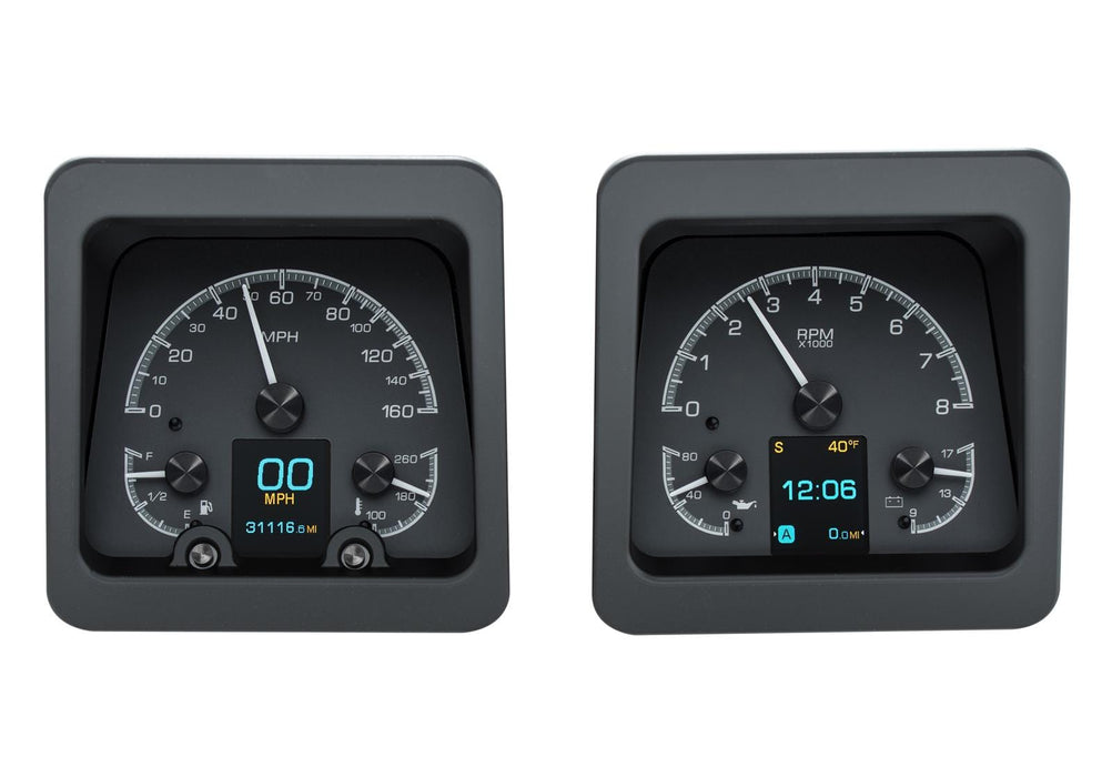 Dakota Digital Dakota Digital HDX Direct-Fit Analog Gauge Systems HDX-69C-CAM-K Autofit