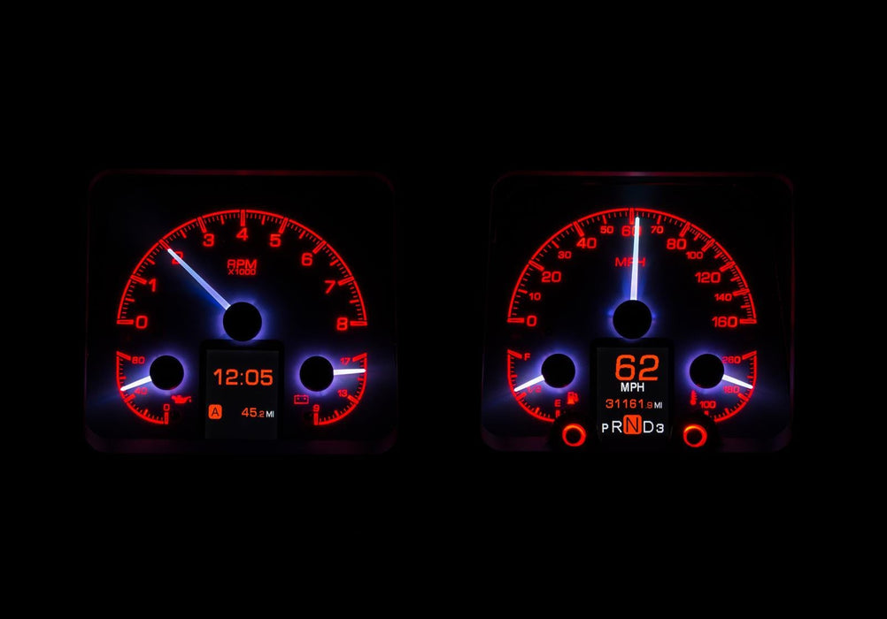 Dakota Digital Dakota Digital HDX Direct-Fit Analog Gauge Systems HDX-69C-CAM-S Autofit