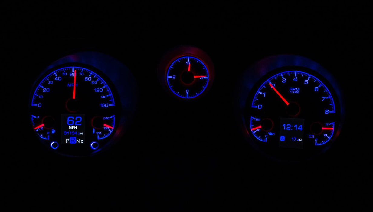 Dakota Digital Dakota Digital HDX Direct-Fit Analog Gauge Systems HDX-69C-CVL-K Autofit
