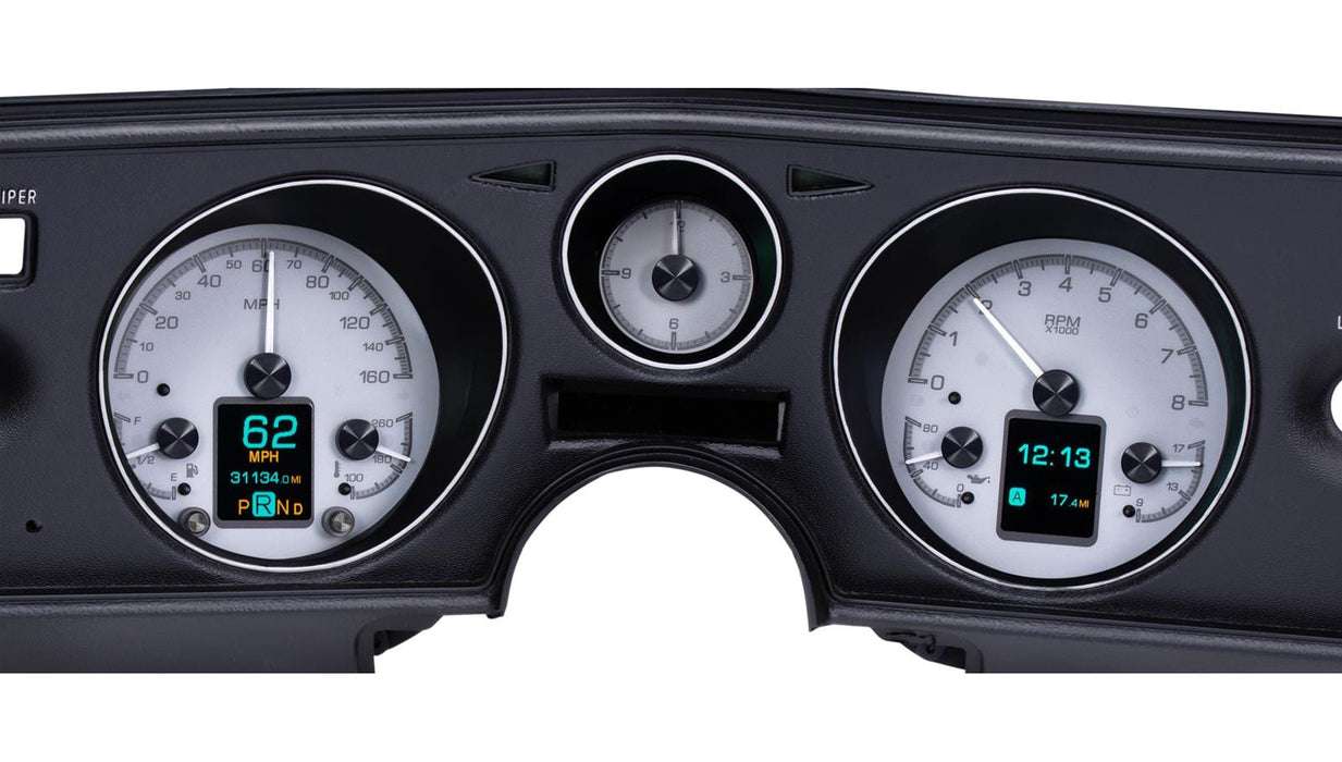 Dakota Digital Dakota Digital HDX Direct-Fit Analog Gauge Systems HDX-69C-CVL-S Autofit