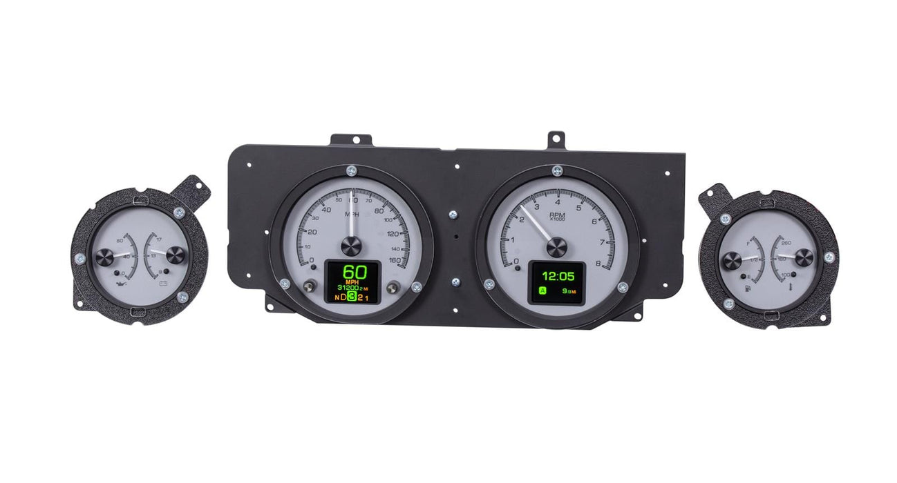 Dakota Digital Dakota Digital HDX Direct-Fit Analog Gauge Systems HDX-69F-MUS-S Autofit