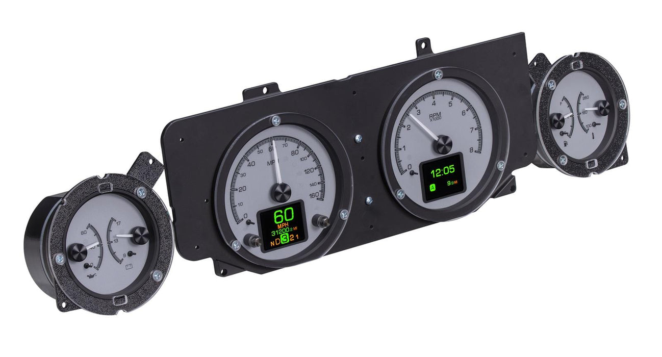 Dakota Digital Dakota Digital HDX Direct-Fit Analog Gauge Systems HDX-69F-MUS-S Autofit