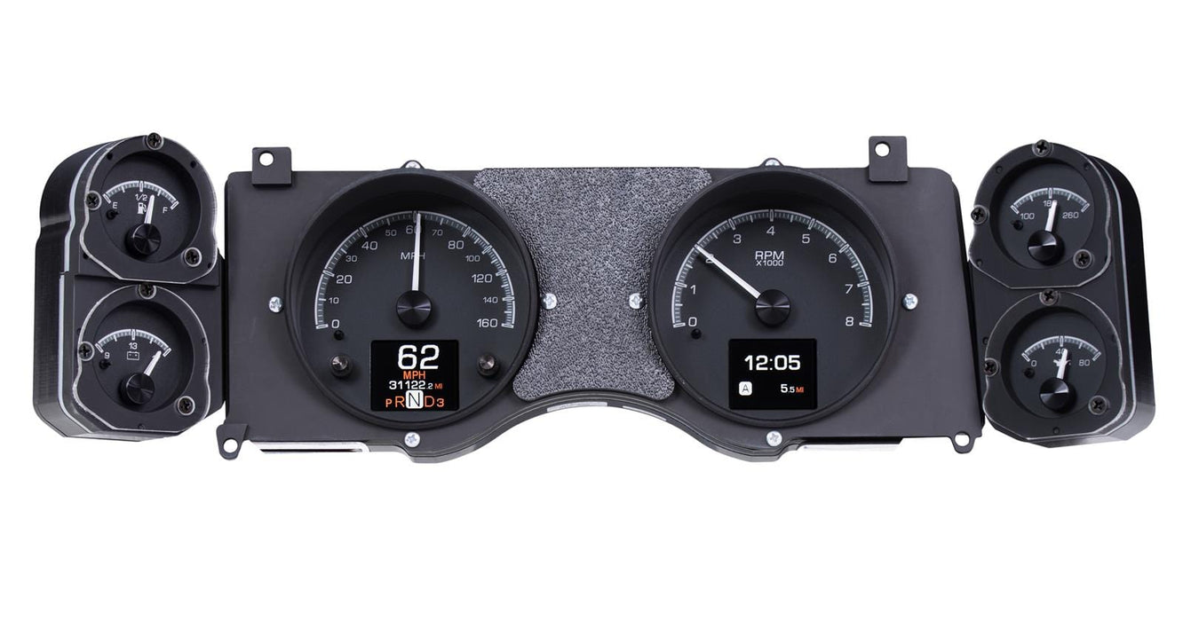Dakota Digital Dakota Digital HDX Direct-Fit Analog Gauge Systems HDX-70C-CAM-K Autofit
