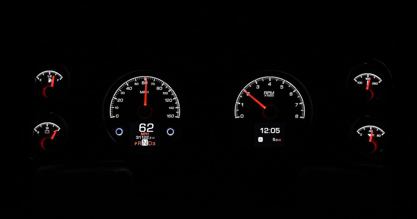 Dakota Digital Dakota Digital HDX Direct-Fit Analog Gauge Systems HDX-70C-CAM-K Autofit