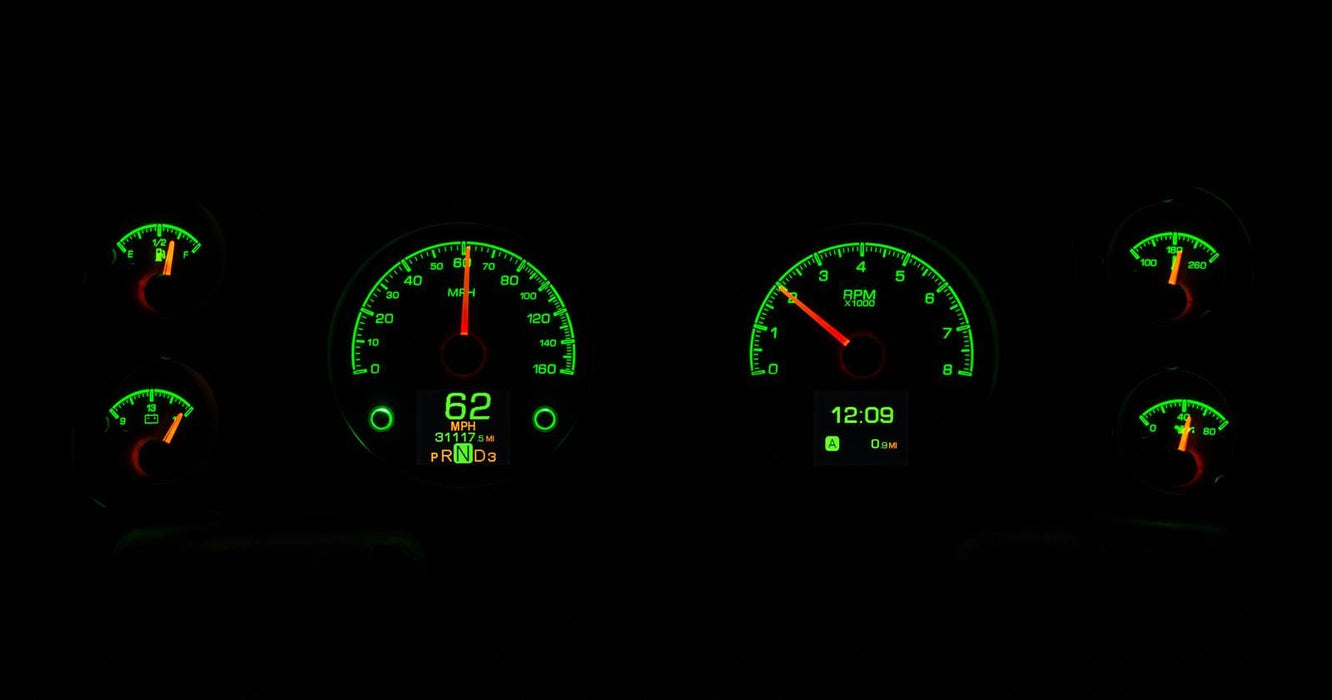 Dakota Digital Dakota Digital HDX Direct-Fit Analog Gauge Systems HDX-70C-CAM-S Autofit