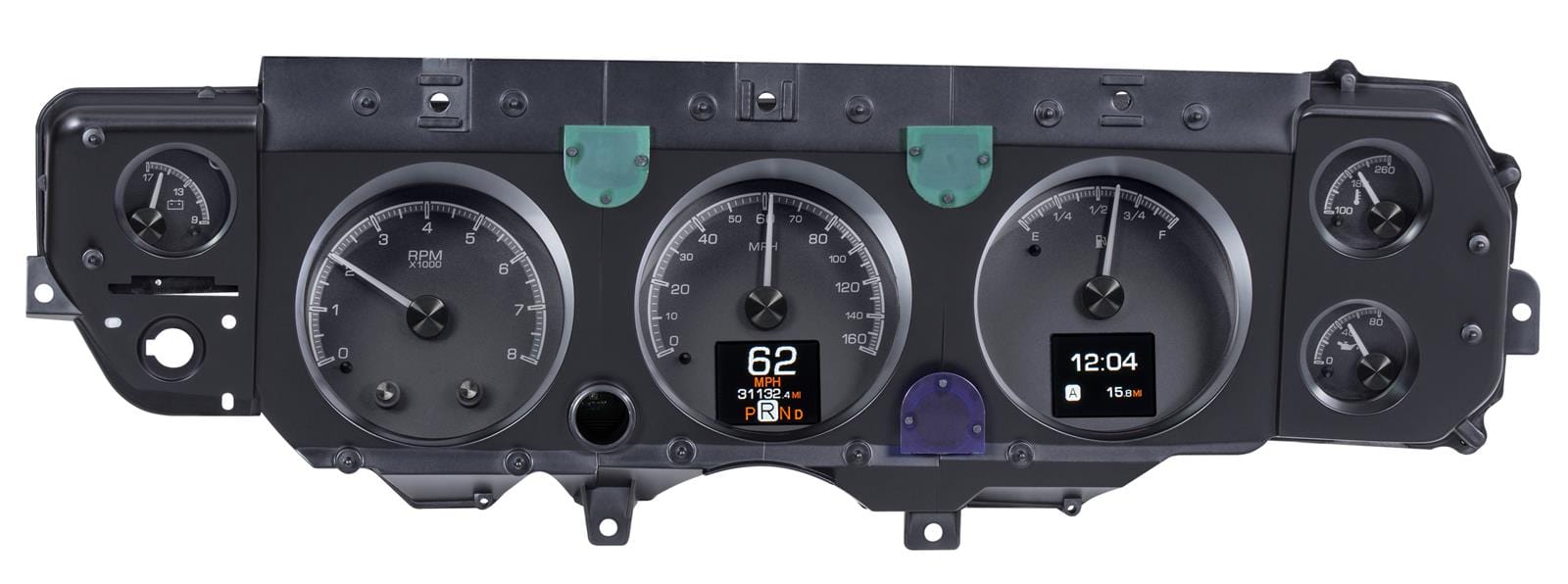 Dakota Digital Dakota Digital HDX Direct-Fit Analog Gauge Systems HDX-70C-CVL-K Autofit