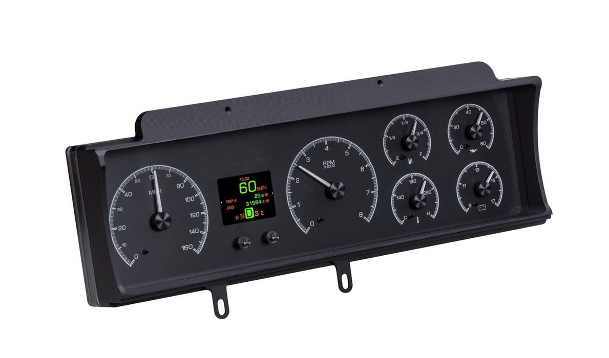 Dakota Digital Dakota Digital HDX Direct-Fit Analog Gauge Systems HDX-70C-MAL-K Autofit