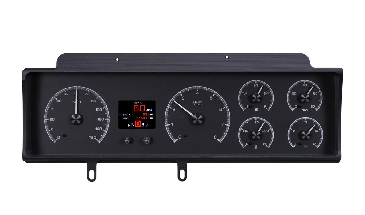 Dakota Digital Dakota Digital HDX Direct-Fit Analog Gauge Systems HDX-70C-MAL-K Autofit