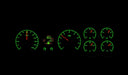 Dakota Digital Dakota Digital HDX Direct-Fit Analog Gauge Systems HDX-70C-MAL-K Autofit
