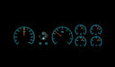Dakota Digital Dakota Digital HDX Direct-Fit Analog Gauge Systems HDX-70C-MAL-S Autofit