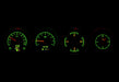 Dakota Digital Dakota Digital HDX Direct-Fit Analog Gauge Systems HDX-70D-CLG-K Autofit