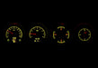 Dakota Digital Dakota Digital HDX Direct-Fit Analog Gauge Systems HDX-70D-CLG-K Autofit