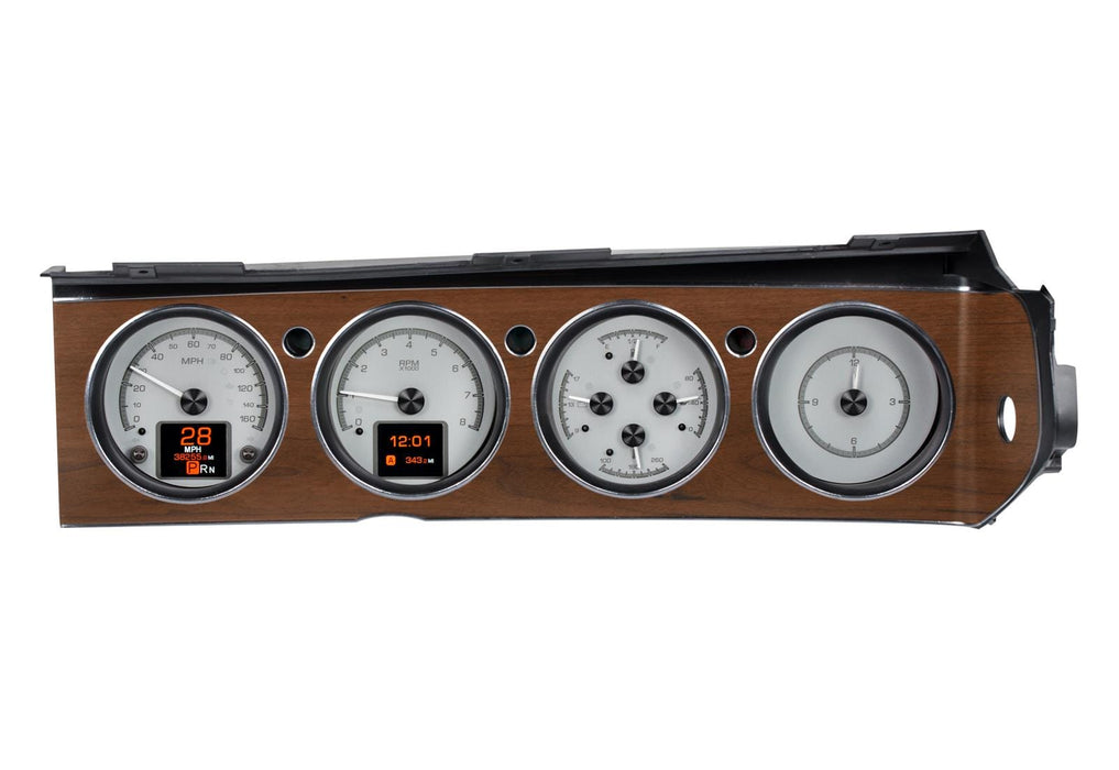 Dakota Digital Dakota Digital HDX Direct-Fit Analog Gauge Systems HDX-70D-CLG-S Autofit