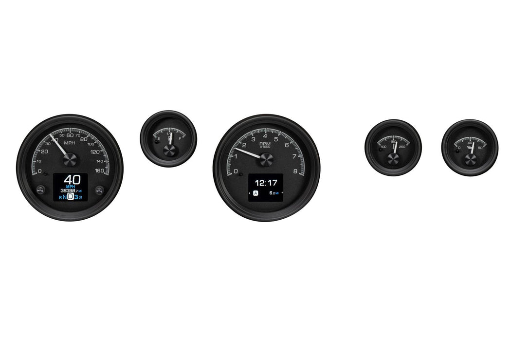 Dakota Digital Dakota Digital HDX Direct-Fit Analog Gauge Systems HDX-70P-FIR-K Autofit