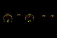 Dakota Digital Dakota Digital HDX Direct-Fit Analog Gauge Systems HDX-70P-FIR-S Autofit