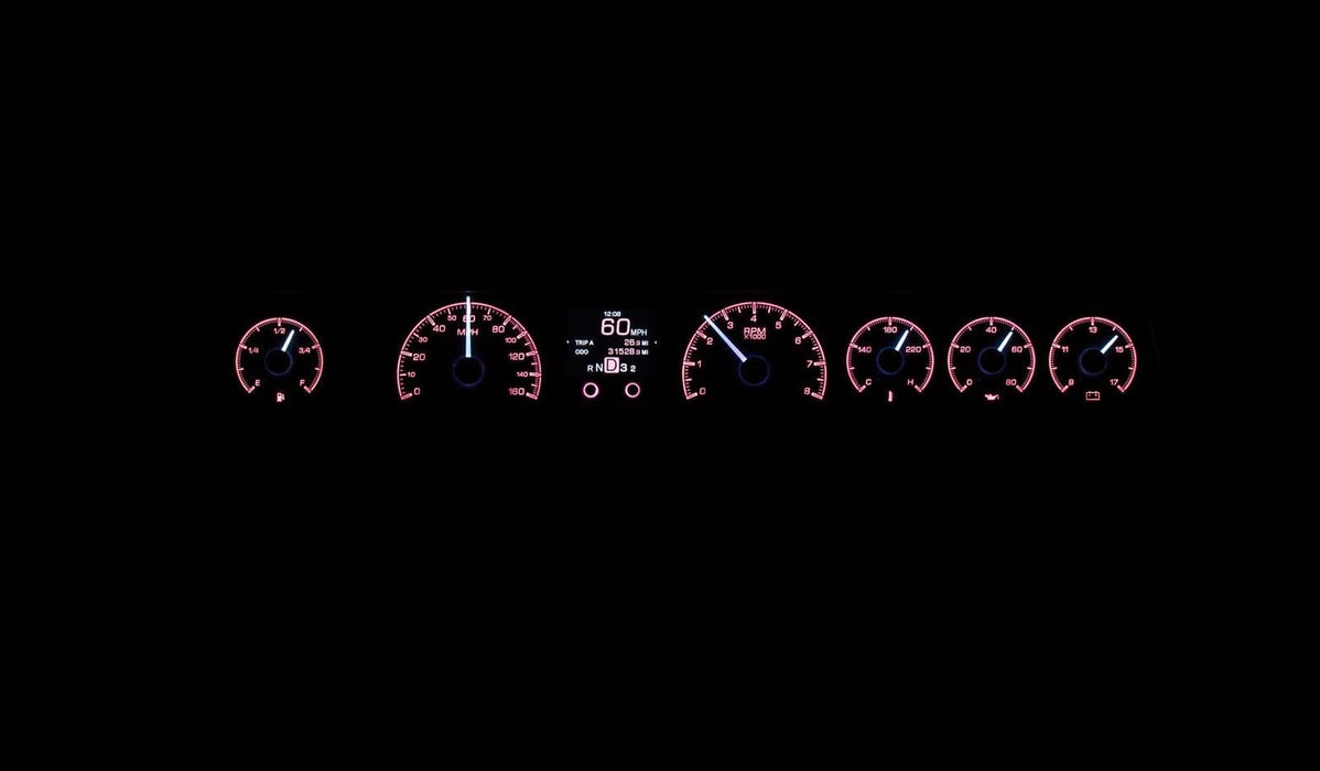 Dakota Digital Dakota Digital HDX Direct-Fit Analog Gauge Systems HDX-71C-CAP-S Autofit