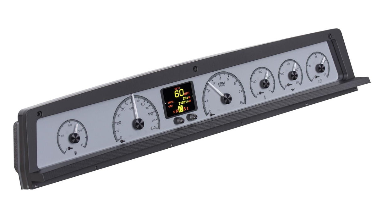 Dakota Digital Dakota Digital HDX Direct-Fit Analog Gauge Systems HDX-71C-CAP-S Autofit