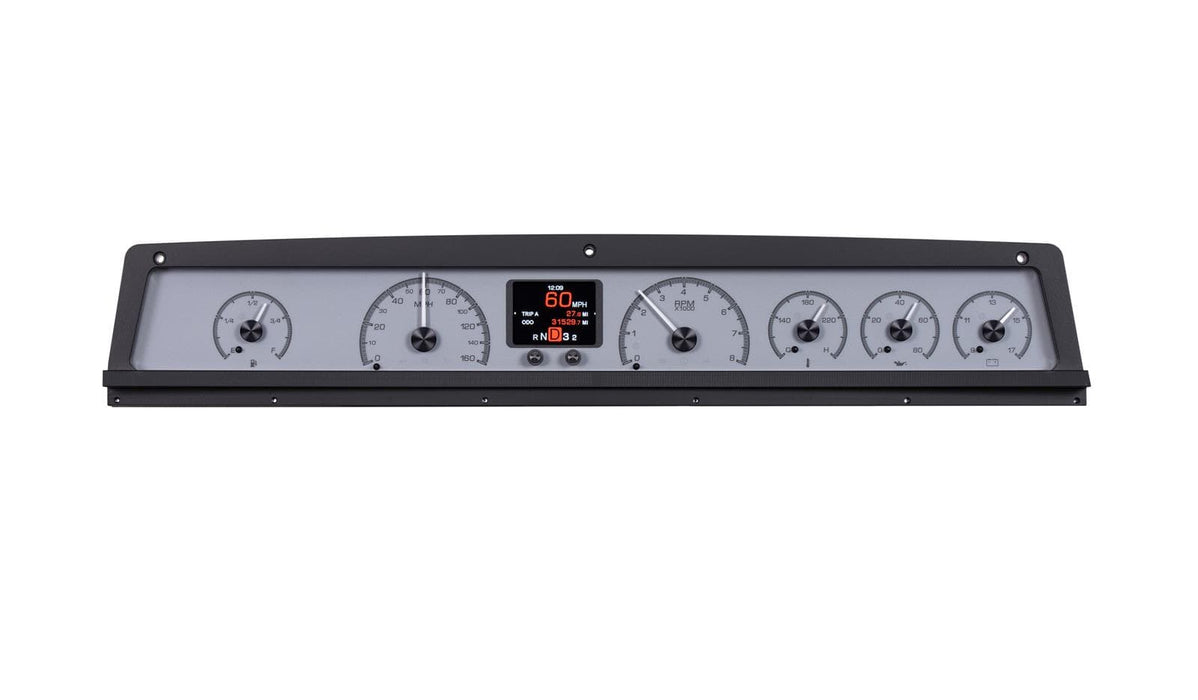Dakota Digital Dakota Digital HDX Direct-Fit Analog Gauge Systems HDX-71C-CAP-S Autofit
