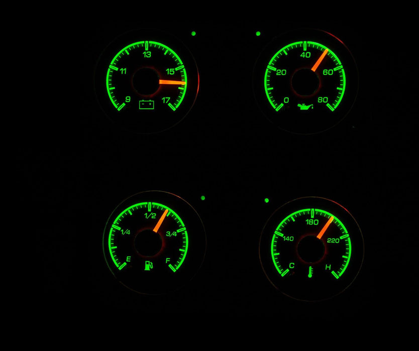 Dakota Digital Dakota Digital HDX Direct-Fit Analog Gauge Systems HDX-73C-PU-K Autofit