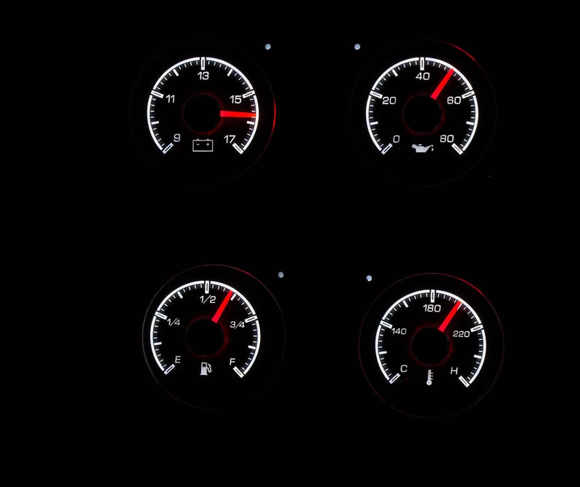 Dakota Digital Dakota Digital HDX Direct-Fit Analog Gauge Systems HDX-73C-PU-K Autofit