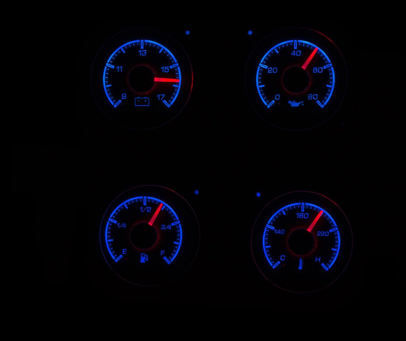 Dakota Digital Dakota Digital HDX Direct-Fit Analog Gauge Systems HDX-73C-PU-K Autofit