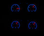 Dakota Digital Dakota Digital HDX Direct-Fit Analog Gauge Systems HDX-73C-PU-K Autofit