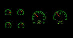 Dakota Digital Dakota Digital HDX Direct-Fit Analog Gauge Systems HDX-73C-PU-K Autofit
