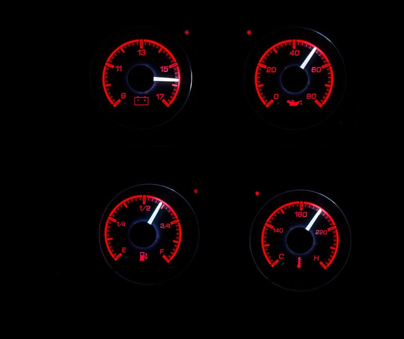 Dakota Digital Dakota Digital HDX Direct-Fit Analog Gauge Systems HDX-73C-PU-K Autofit