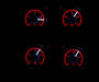 Dakota Digital Dakota Digital HDX Direct-Fit Analog Gauge Systems HDX-73C-PU-K Autofit