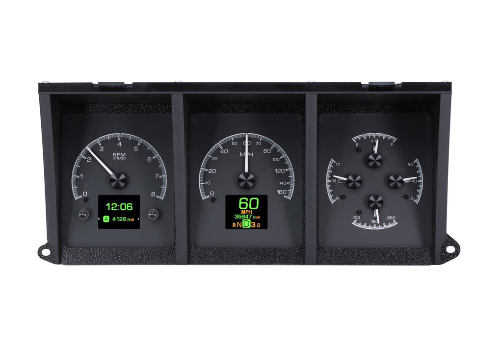 Dakota Digital Dakota Digital HDX Direct-Fit Analog Gauge Systems HDX-73F-PU-K Autofit