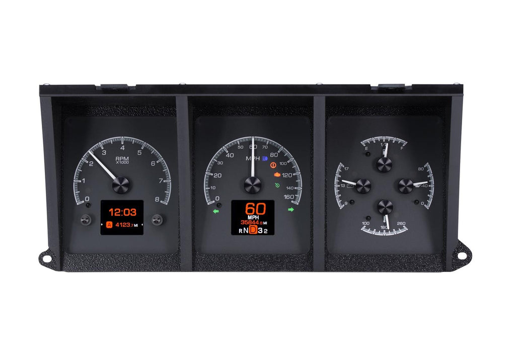 Dakota Digital Dakota Digital HDX Direct-Fit Analog Gauge Systems HDX-73F-PU-K Autofit