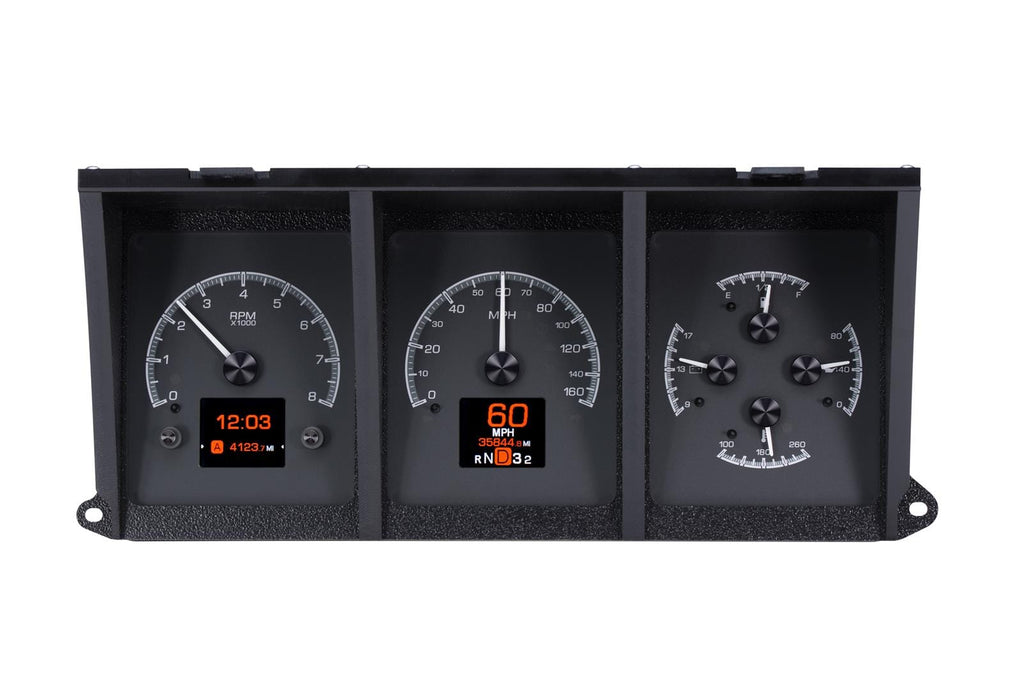 Dakota Digital Dakota Digital HDX Direct-Fit Analog Gauge Systems HDX-73F-PU-K Autofit