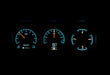 Dakota Digital Dakota Digital HDX Direct-Fit Analog Gauge Systems HDX-73F-PU-S Autofit