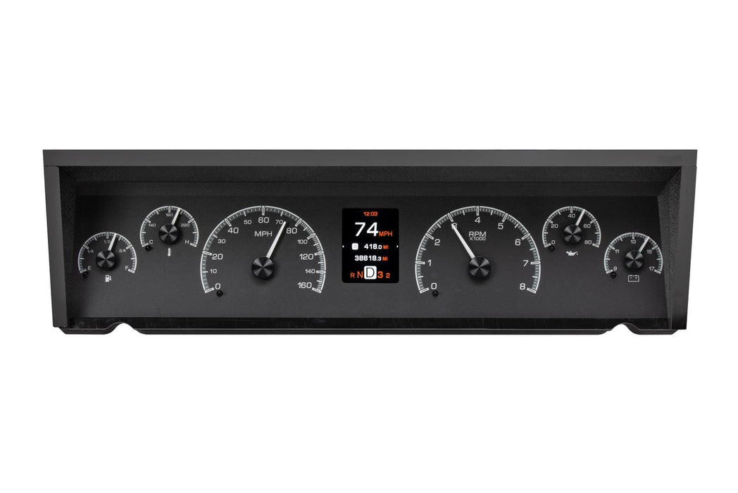 Dakota Digital Dakota Digital HDX Direct-Fit Analog Gauge Systems HDX-77C-CAP-K Autofit