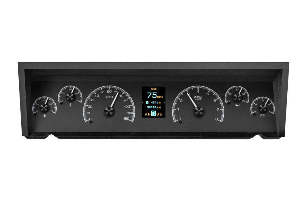 Dakota Digital Dakota Digital HDX Direct-Fit Analog Gauge Systems HDX-77C-CAP-K Autofit