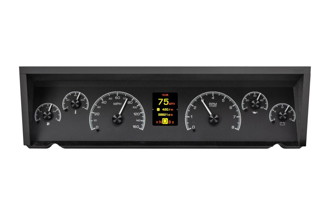 Dakota Digital Dakota Digital HDX Direct-Fit Analog Gauge Systems HDX-77C-CAP-K Autofit