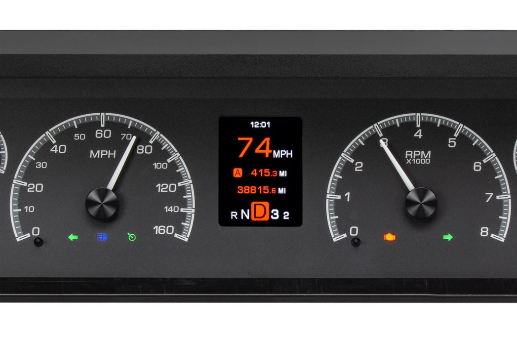 Dakota Digital Dakota Digital HDX Direct-Fit Analog Gauge Systems HDX-77C-CAP-K Autofit