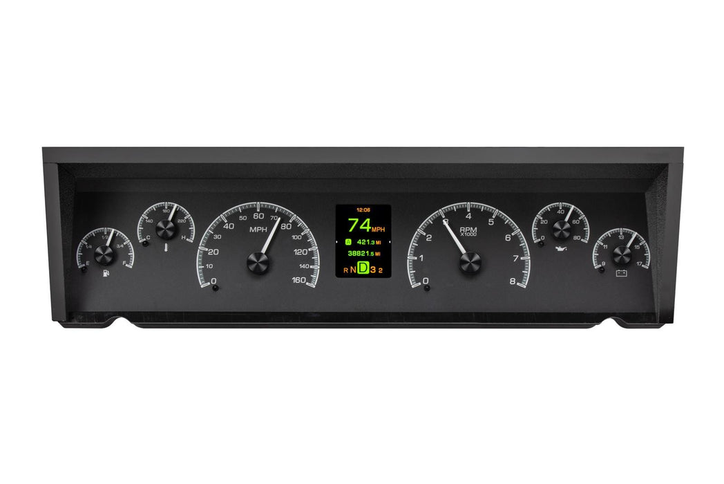 Dakota Digital Dakota Digital HDX Direct-Fit Analog Gauge Systems HDX-77C-CAP-K Autofit